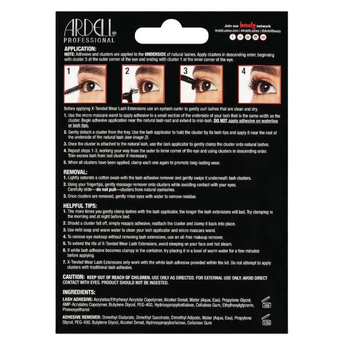 X-Tended Wear Lash System Kit, Demi Wispies