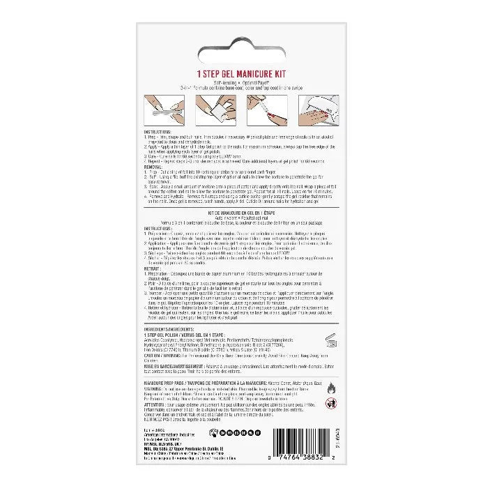 1 Step Gel Kit - Venetian Red