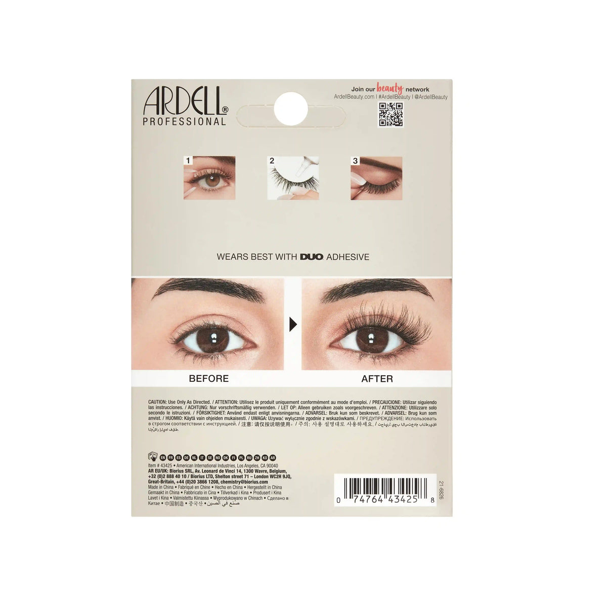 Fauxmink Flutter 822, 4-Pairs