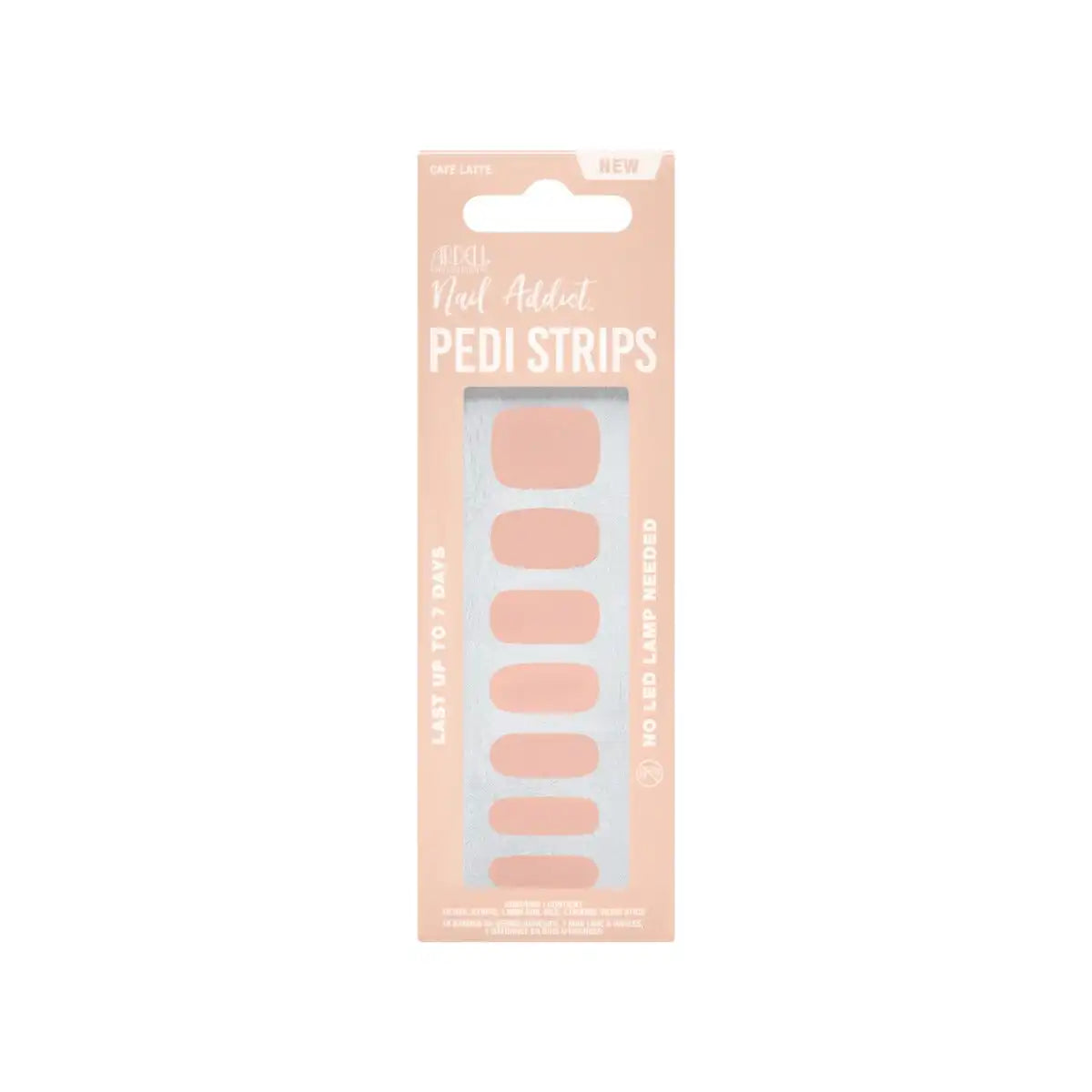 Nail Addict Pedi Strips - Café Latte