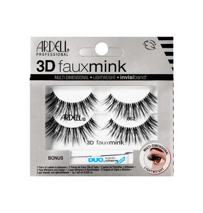 3D Faux Mink 862, 2-Pairs