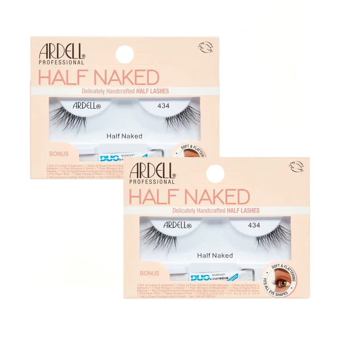 Half Naked 434 With Duo 1 Gram Glue, 2-Pack