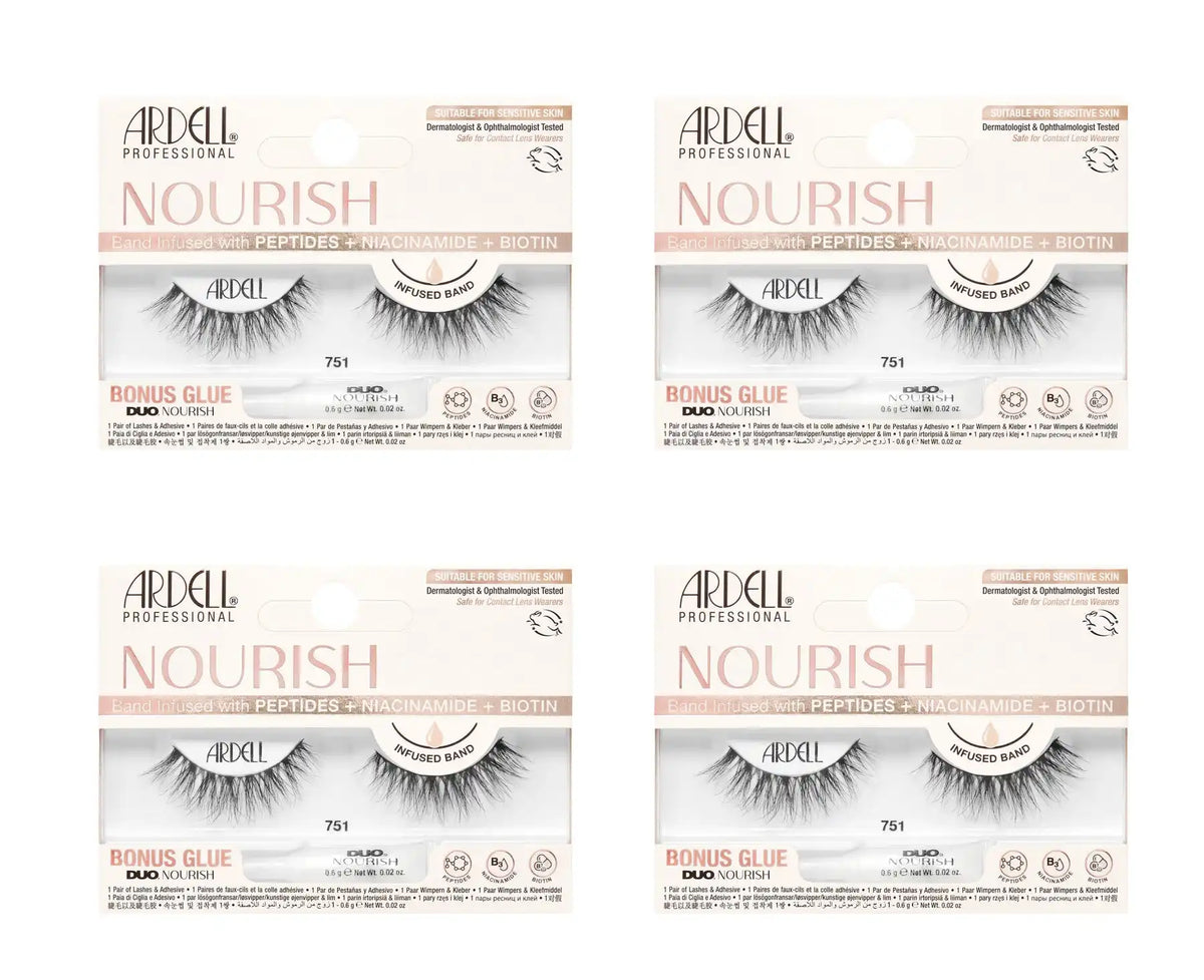Nourish Lashes 751, 4-Pack