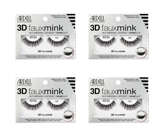 3D Faux Mink 860, 4-Pack