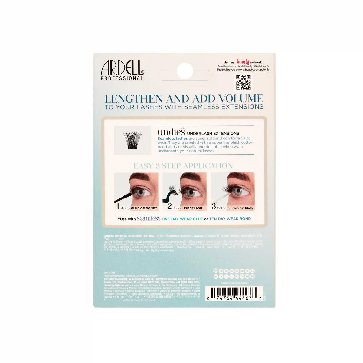 Seamless Underlash Extensions Light As Air, 100-Count
