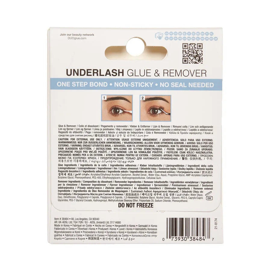 DUO Underlash 3 Day Clear Glue & Remover