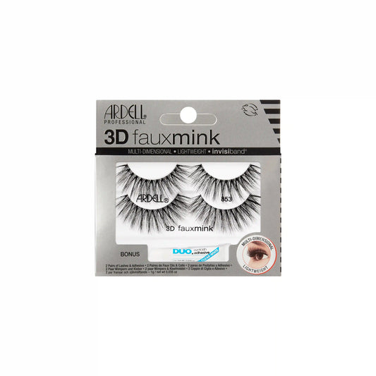 3D Faux Mink 853, 2-Pairs