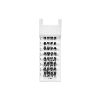 Seamless Underlash Extensions Faux Mink D Curl, 32-Count