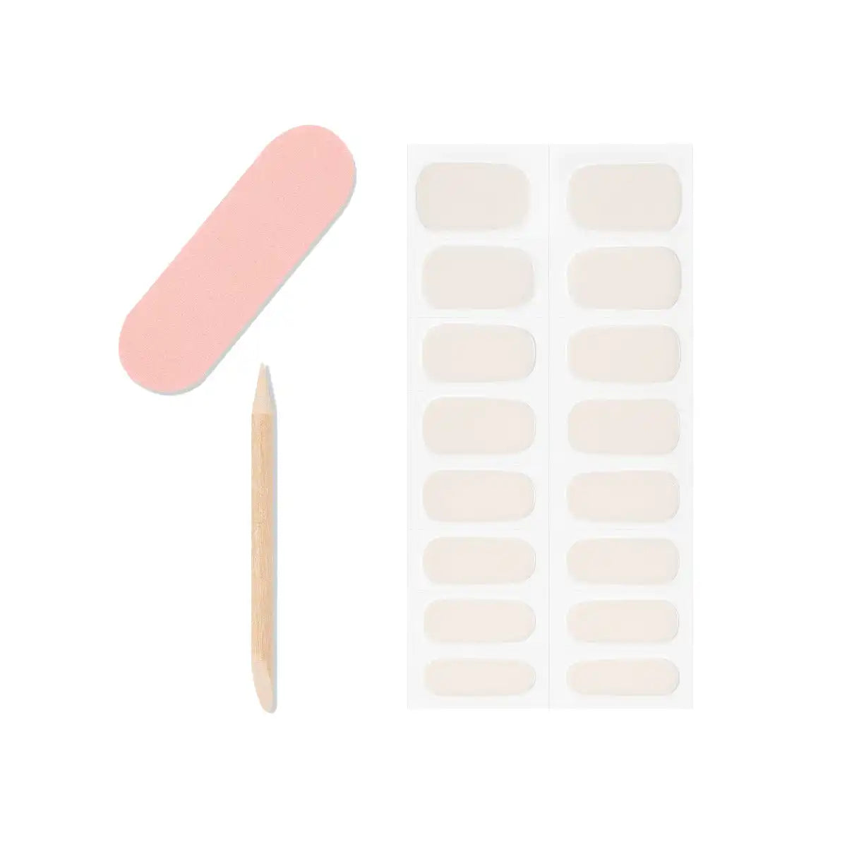 Nail Addict Gel Nail Strips - Moonlit Pearl