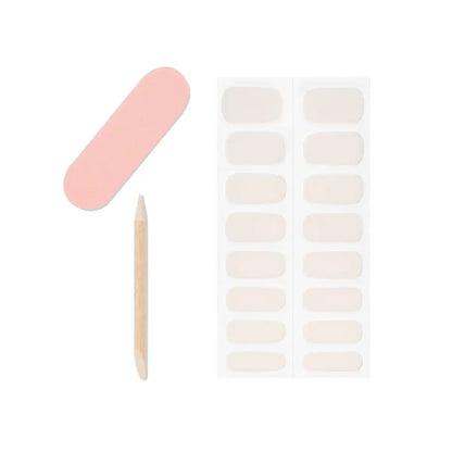 Nail Addict Gel Nail Strips - Moonlit Pearl