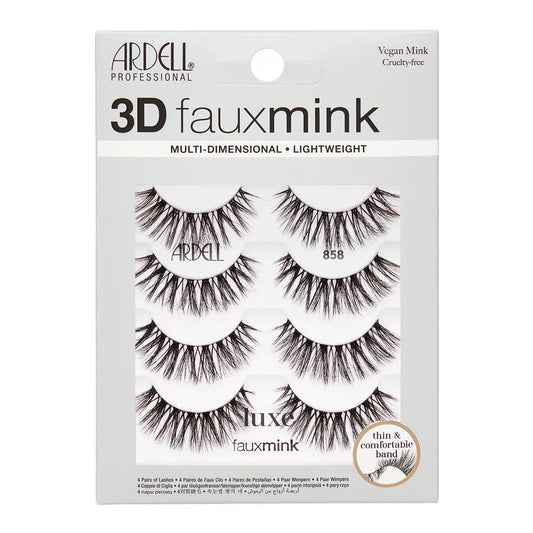 3D Faux Mink 858, 4-Pairs