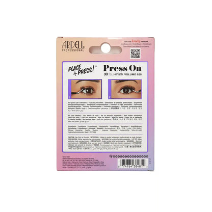 Press On Overlash 3D Fauxmink Volume 858 
