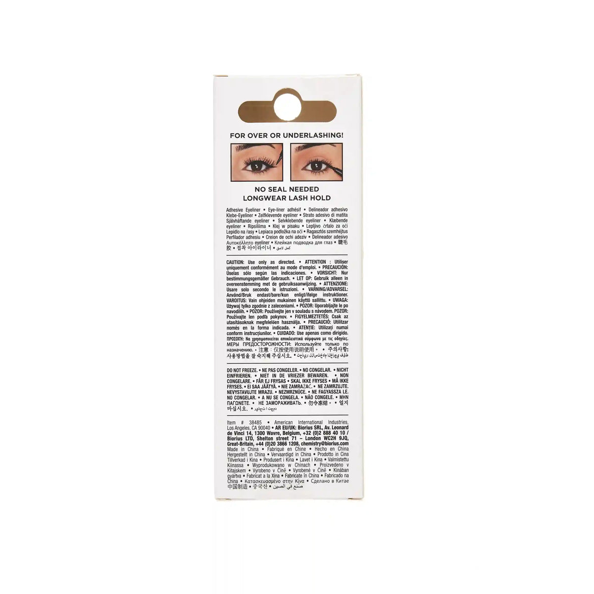DUO Over & Under Glue Liner, Black