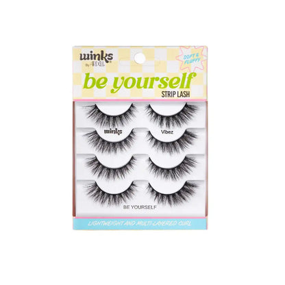 Winks Be Yourself Vibez, 4-Pairs
