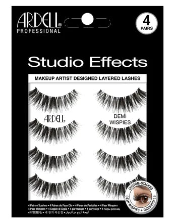 Studio Effects Demi Wispies, 4-Pairs