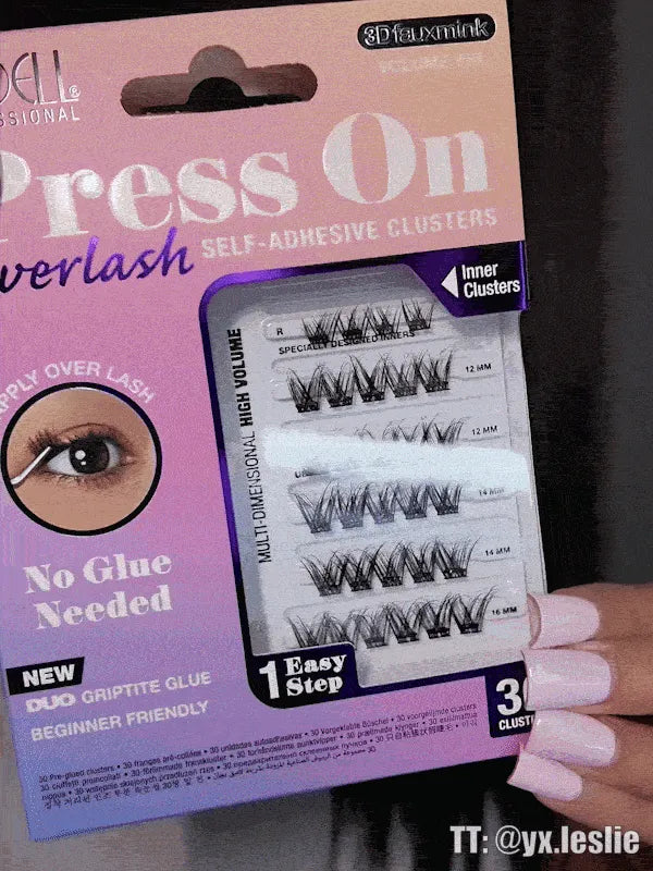 Press On Overlash 3D Fauxmink Volume 858 