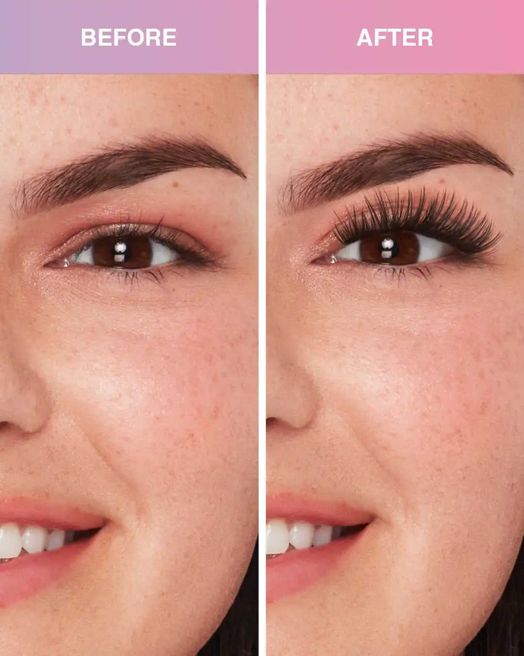 Press On Fauxmink Natural 30 ct + Applicator