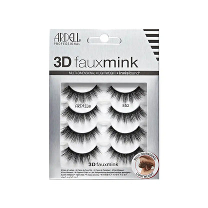 3D Faux Mink 852, 4-Pairs