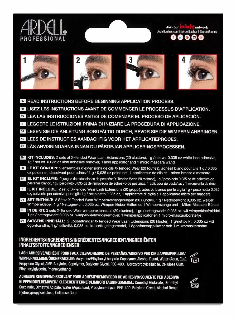 X-Tended Wear Lash System Kit, Lash 135