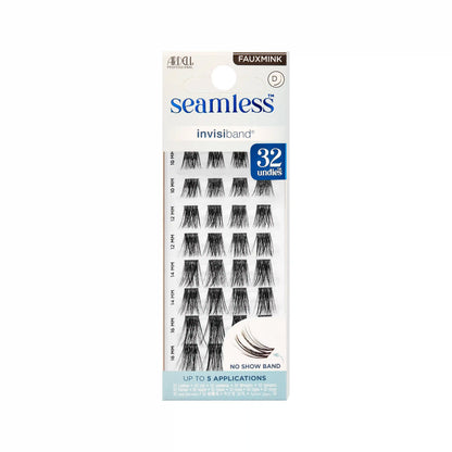 Seamless Underlash Fauxmink D Curl with Invisiband, 32-Count