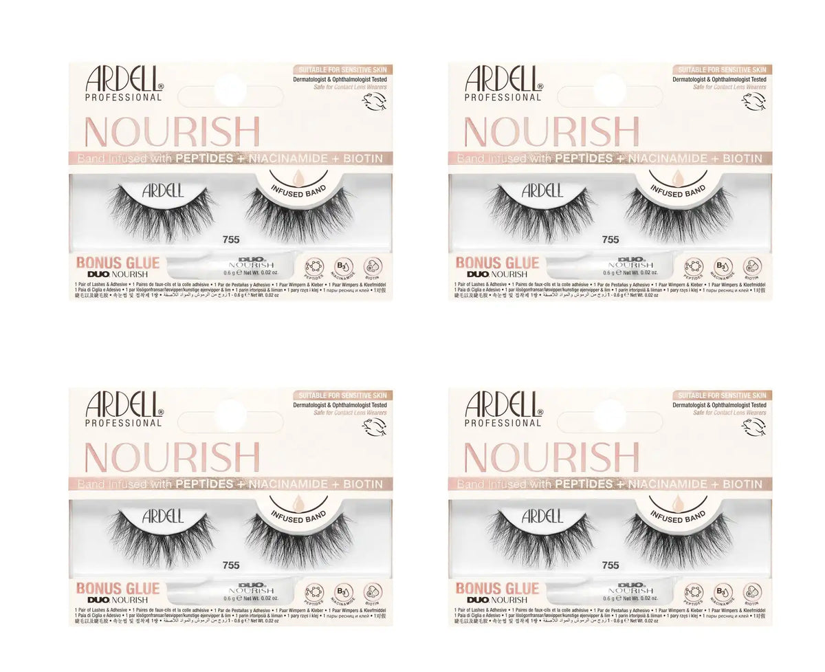 Nourish Lashes 755, 4-Pack