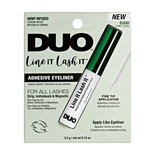 DUO Line It Lash It, Hemp Infused, Clear