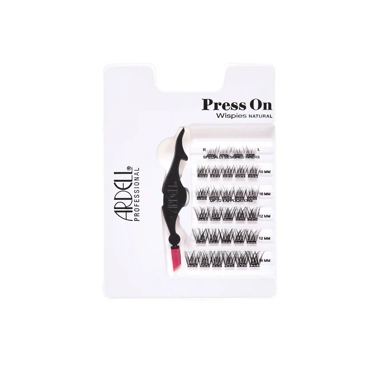 Press On Wispies Natural 30 ct + Applicator