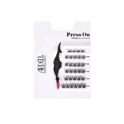 Press On Wispies Natural 30 ct + Applicator