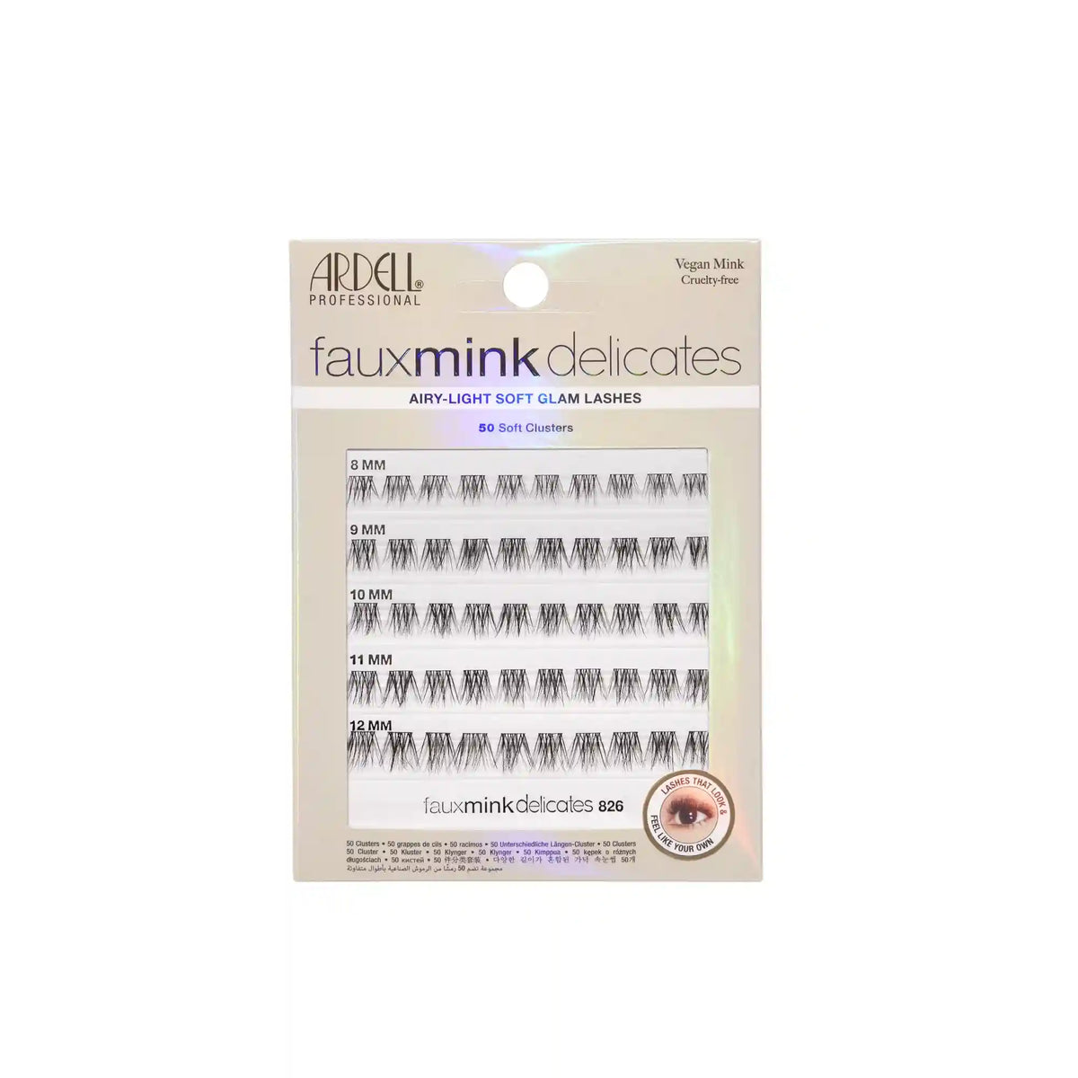 Fauxmink Delicates Clusters 826, 50-Count