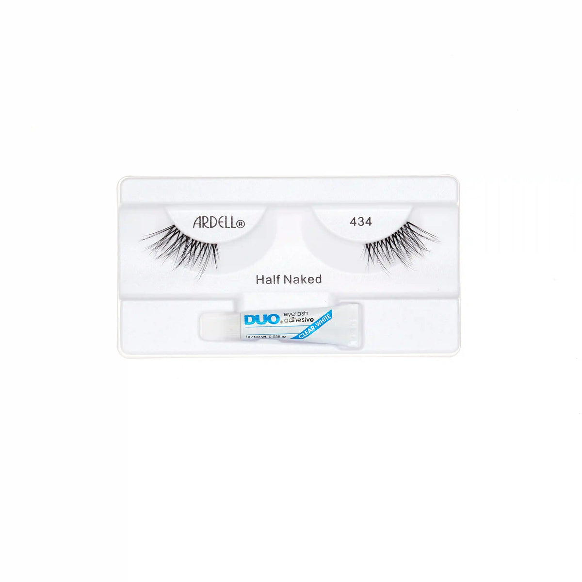 Naked Lash 3/4 Length 434 With Duo 1 Gram Glue, 2-Pack