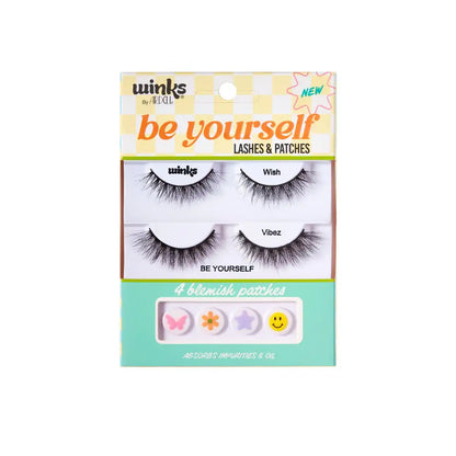 Winks Be Yourself Lashes & Patches, Wish + Vibez