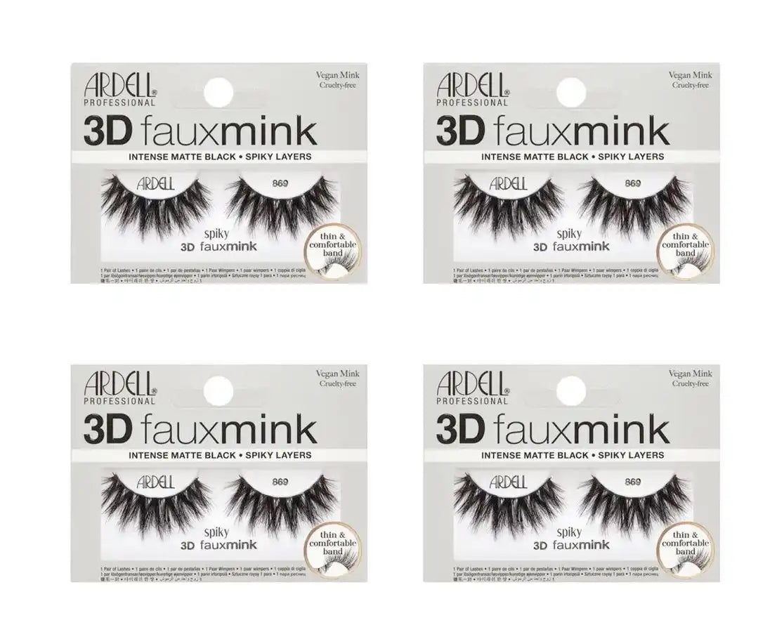 3D Fauxmink Spiky 869, 4-Pack