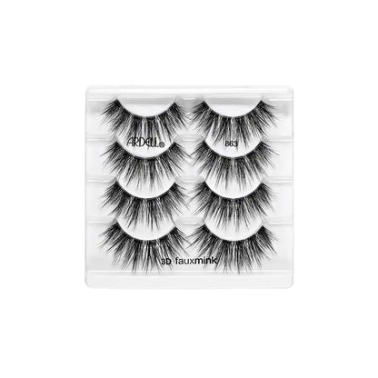 3D Faux Mink 863, 4-Pairs