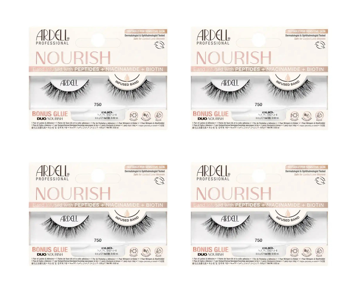 Nourish Lashes 750, 4-Pack