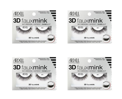 3D Faux Mink 861, 4-Pack
