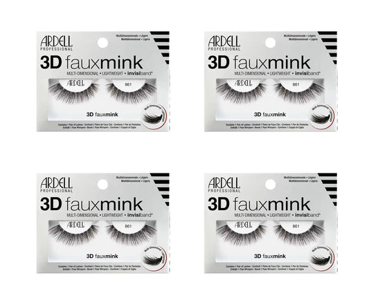 3D Faux Mink 861, 4-Pack