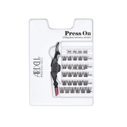 Press On Wispies Natural, Brown, 30-Count