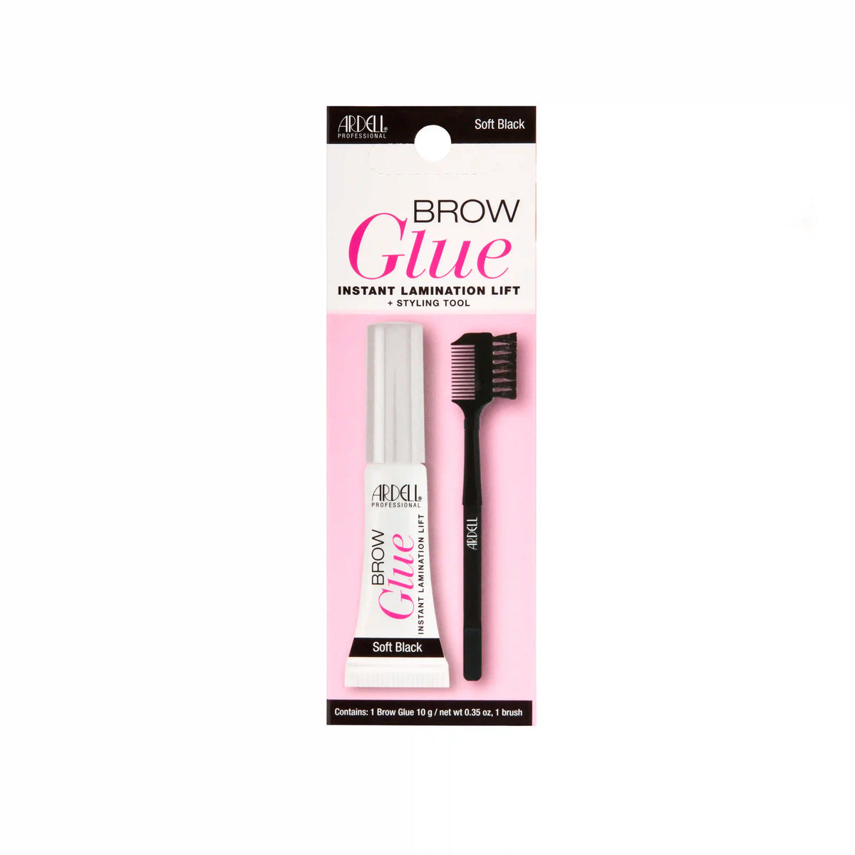 Brow Glue, Soft Black
