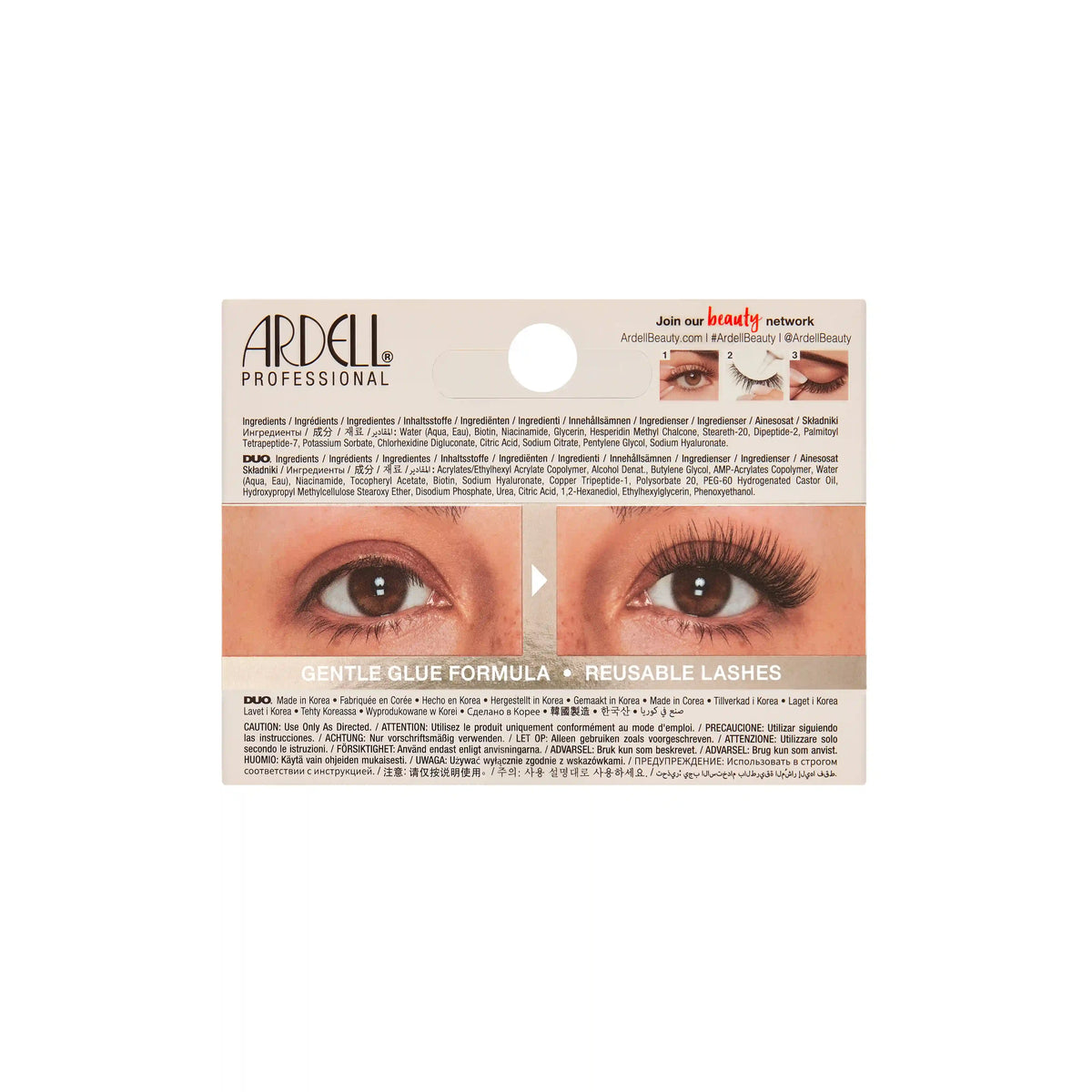 Nourish Lashes 755, 4-Pack