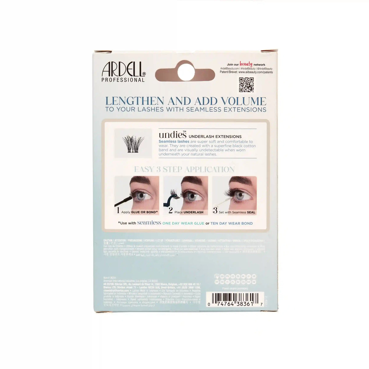 Seamless Underlash Extensions Wispies, 100-Count