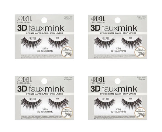 3D Fauxmink Spiky 868, 4-Pack