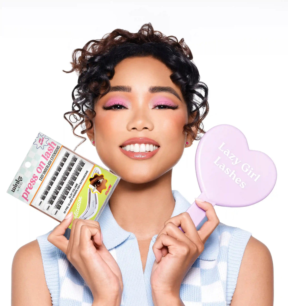 Winks Press On 30 pc Volume +  Applicator