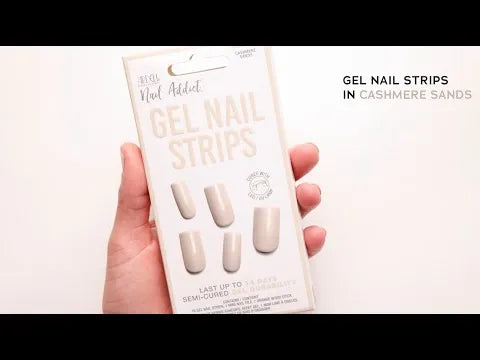 Nail Addict Gel Nail Strips - Cashmere Sands