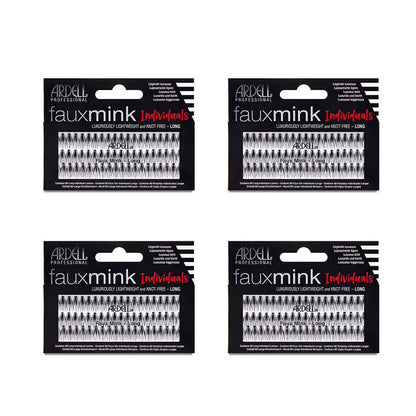 Faux Mink Individuals, Long, 60-Count, 4-Pack