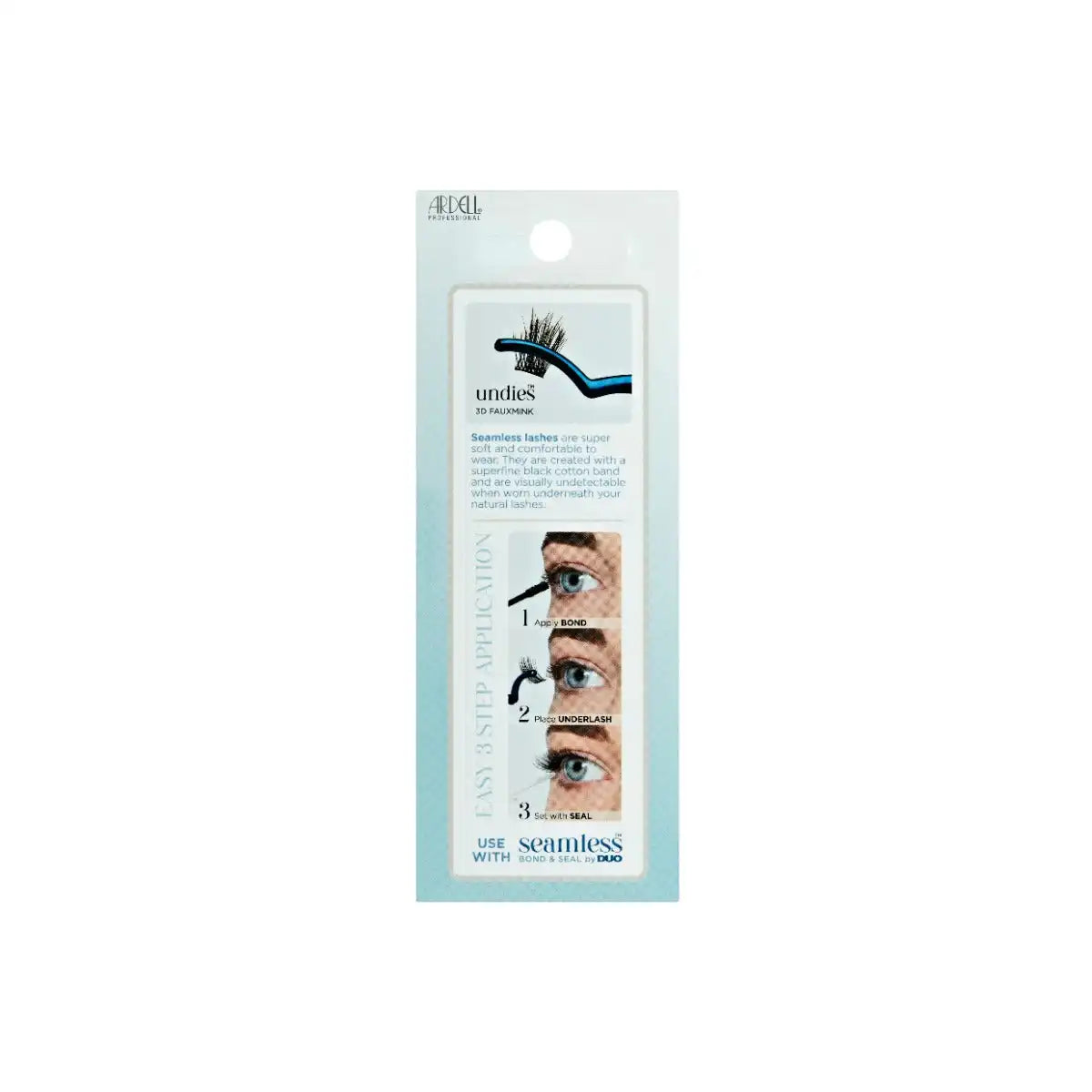 Seamless Underlash Extensions Refill, 3D Faux Mink