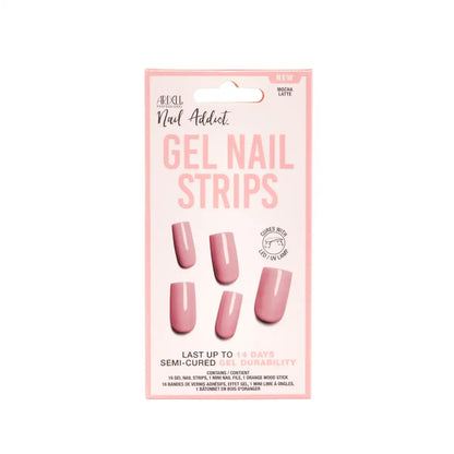 Nail Addict Gel Nail Strips - Mocha Latte
