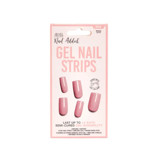 Nail Addict Gel Nail Strips - Mocha Latte